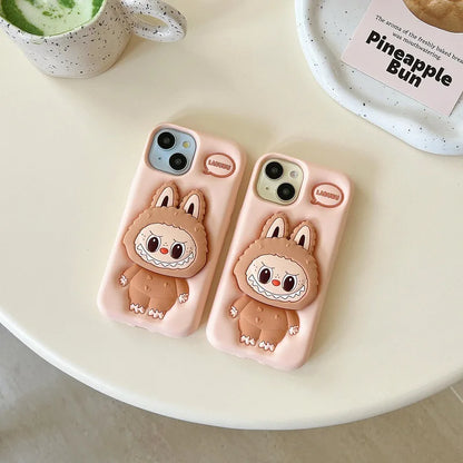 Labubu Phone Case and Holder - iPhone