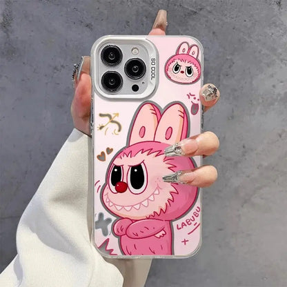 Labubu Phone Case For iPhone - Shockproof Back Cover