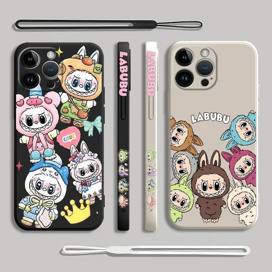 Labubu Kawaii Phone Case for iPhone