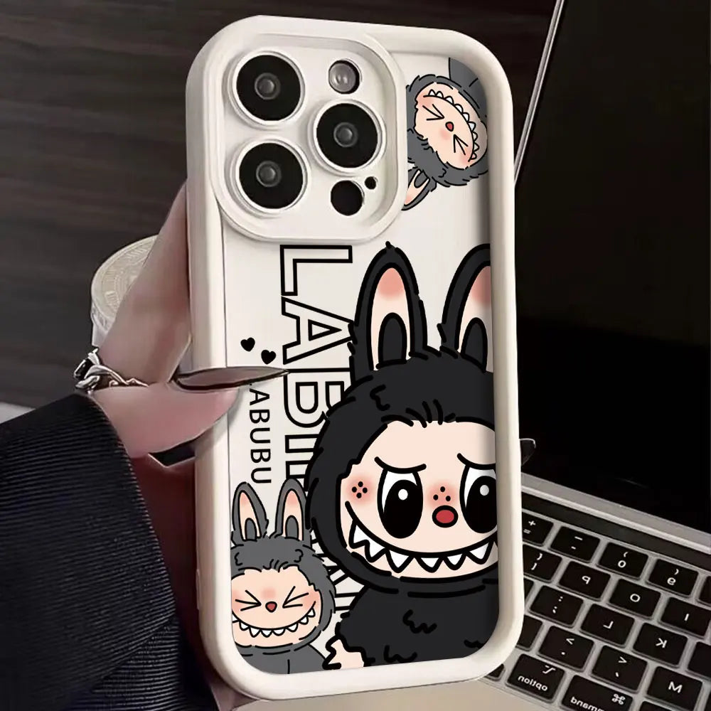 Labubu Phone Case For Google Pixel - Soft Silicone Back Cover