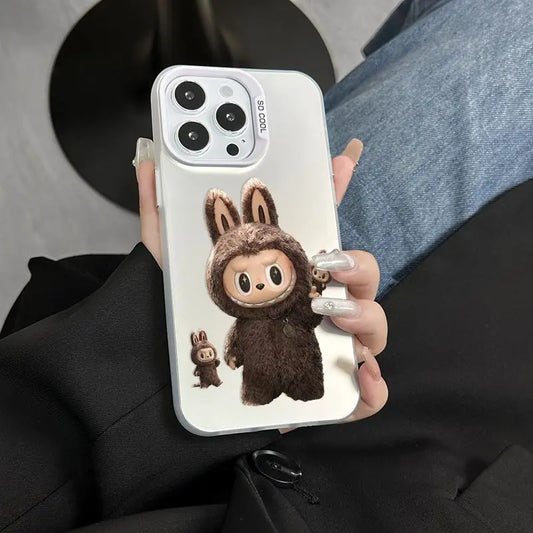 Cute Cartoon Labubu Phone Case For iPhone - Shockproof