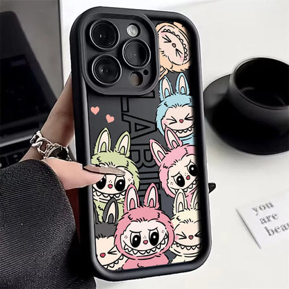 Labubu Phone Case For Google Pixel - Soft Silicone Back Cover