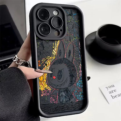 Labubu Phone Case For Google Pixel - Soft Silicone Back Cover