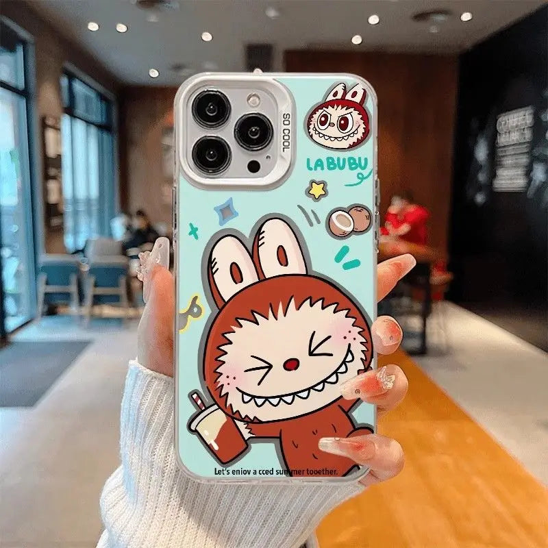 Labubu Phone Case For iPhone - Shockproof Back Cover