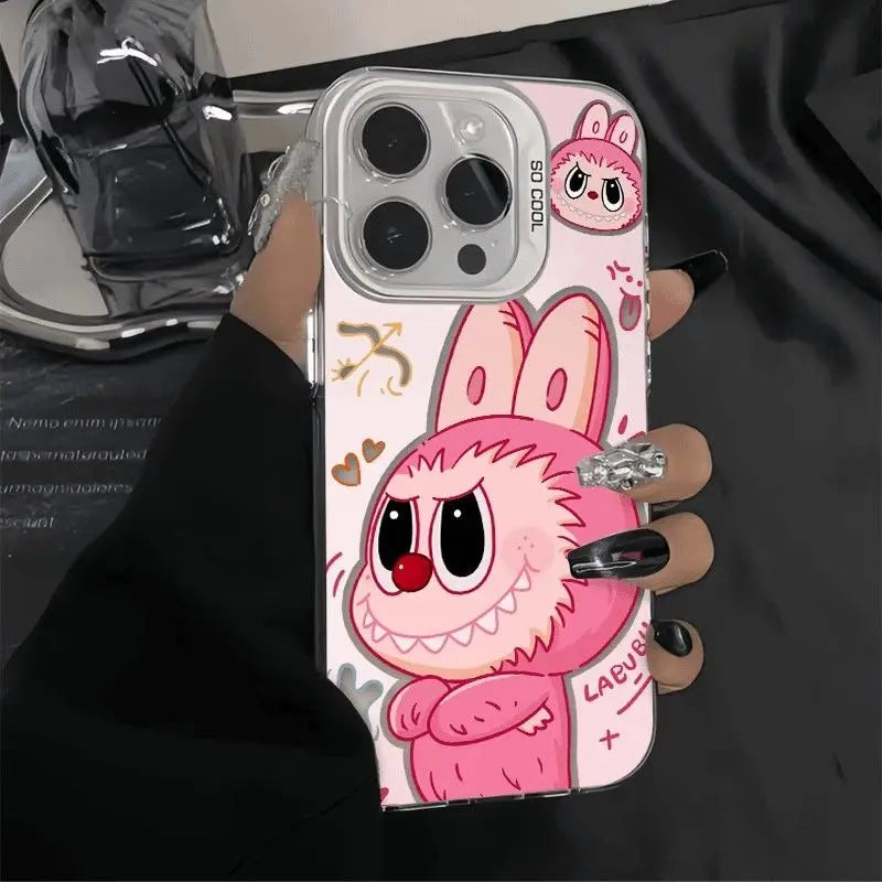 Labubu Phone Case For iPhone - Shockproof Back Cover