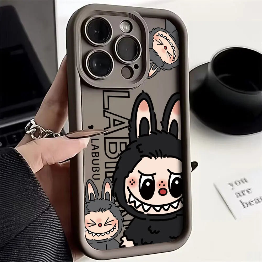 Labubu Phone Case For Google Pixel - Soft Silicone Back Cover